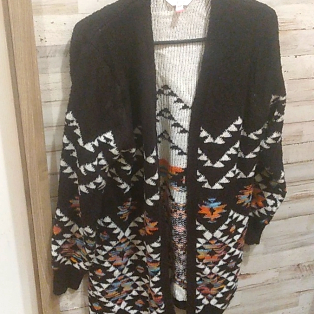 No Boundaries Boho cardigan.   Box 330